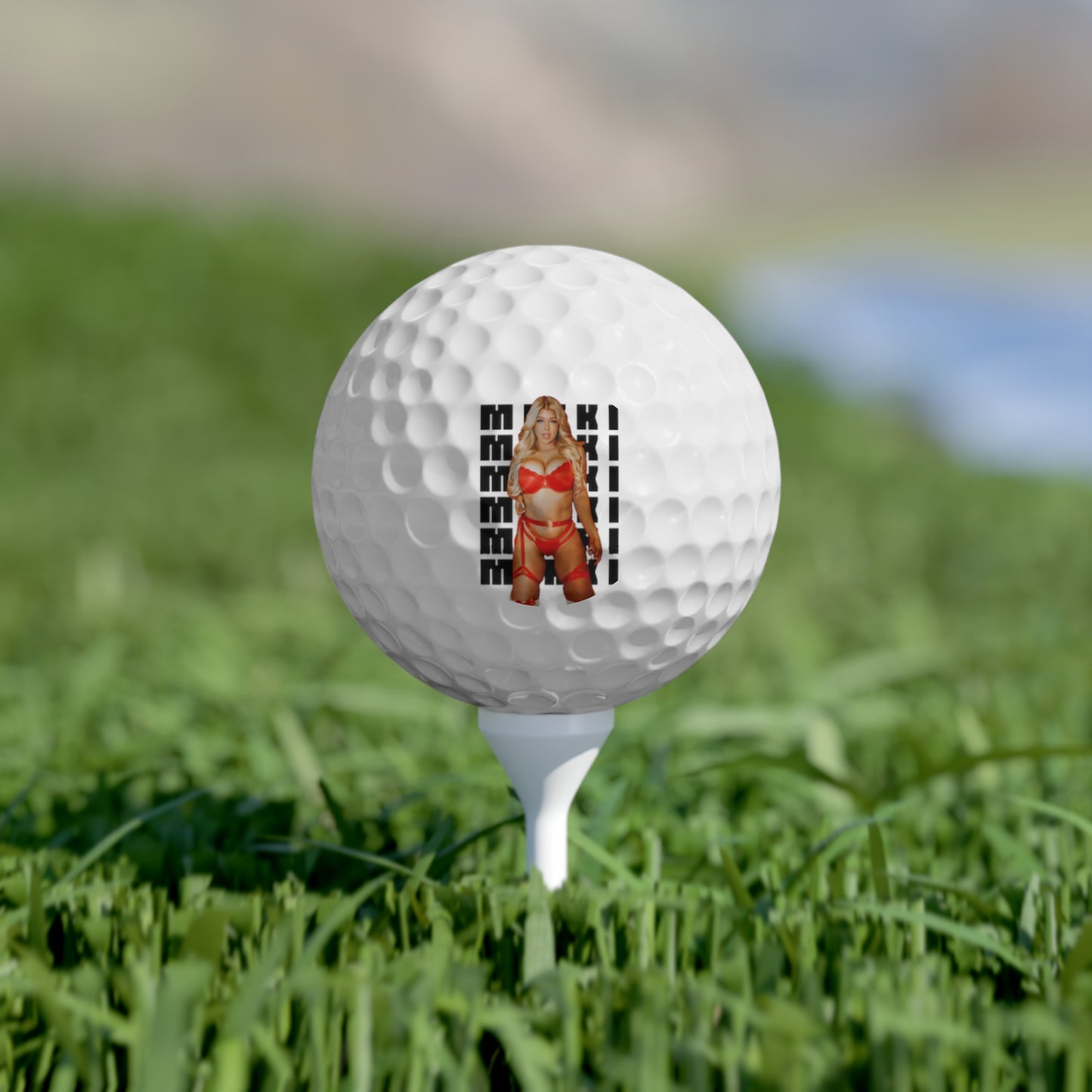 Mikki Marie Golf Balls, 6pcs