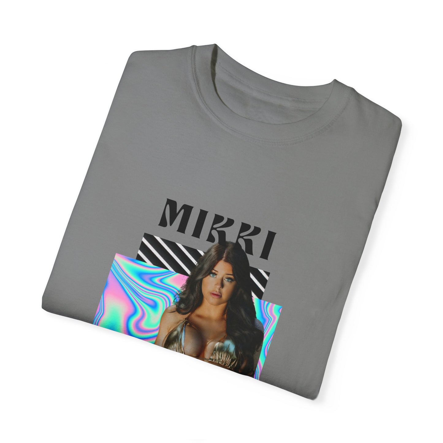 Mikki Marie Hologram Unisex Garment-Dyed T-shirt