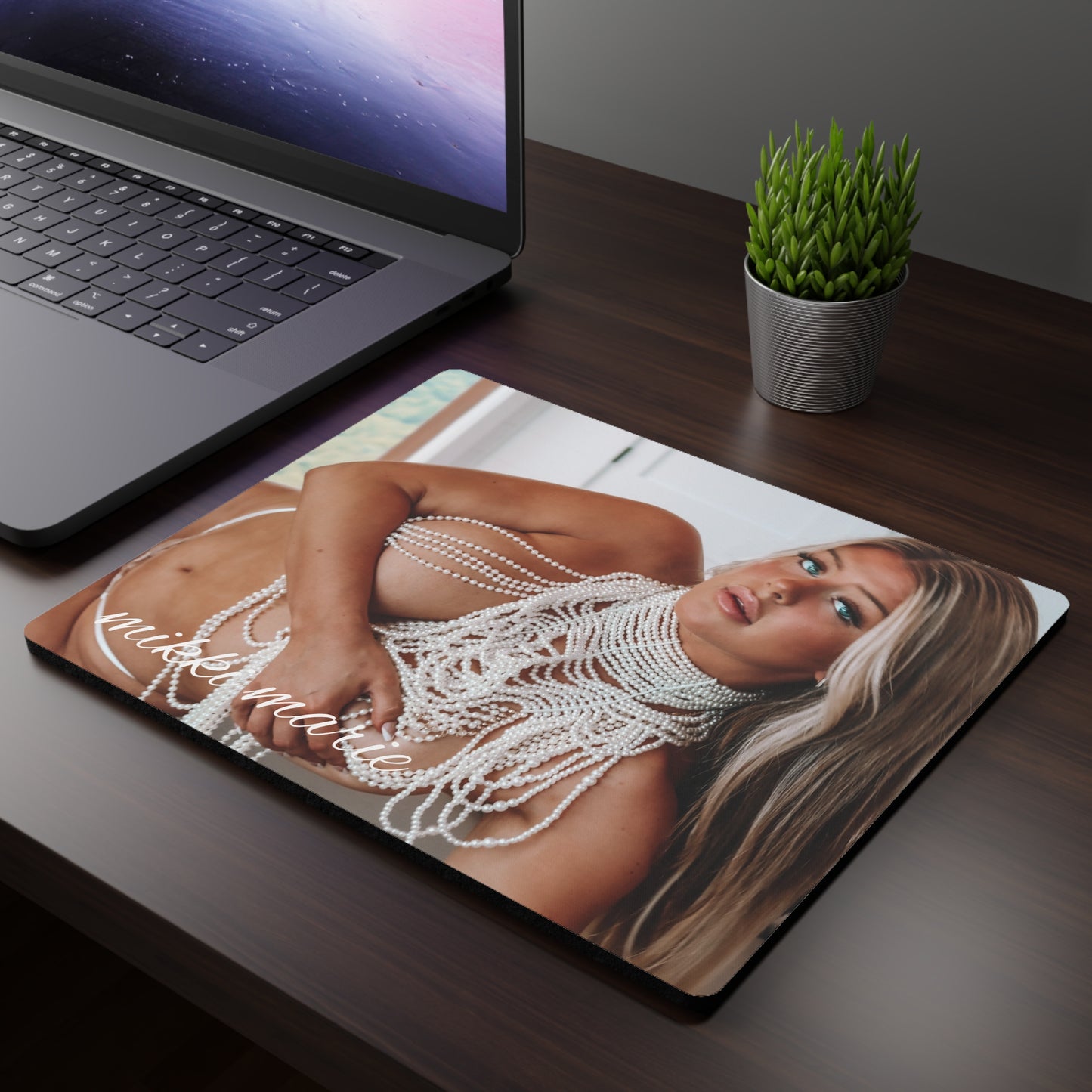 Mikki Marie Rectangular Mouse Pad