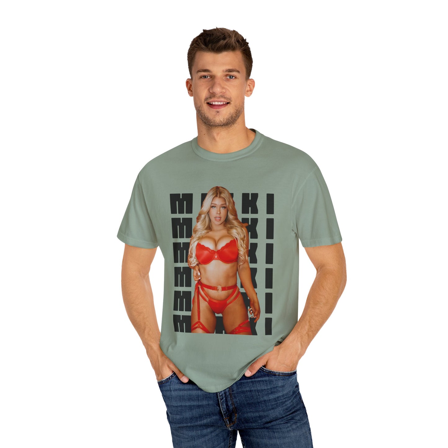 Mikki Marie "MIKKI LOVE" Unisex Garment-Dyed T-shirt