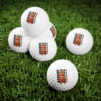 Mikki Marie Golf Balls, 6pcs