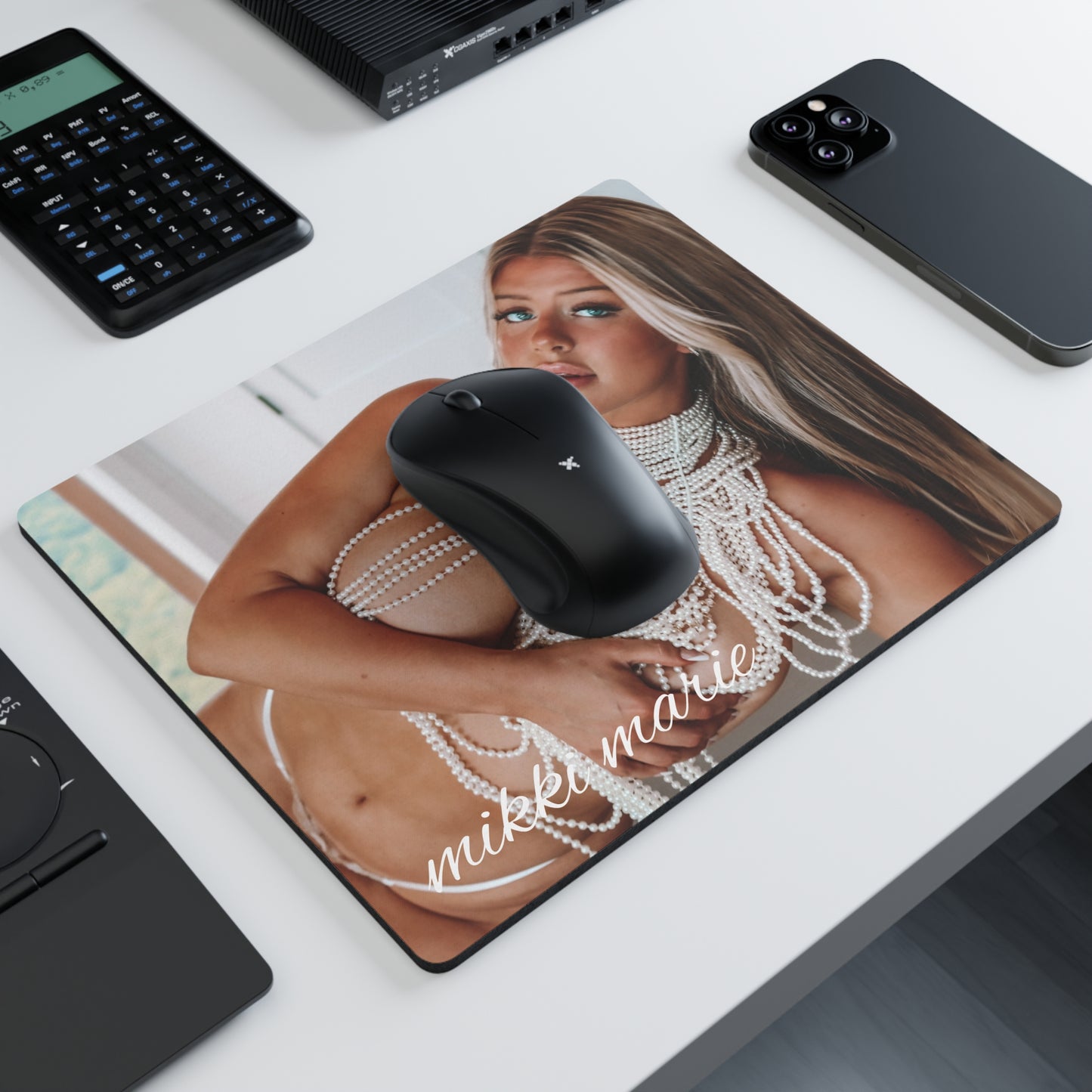 Mikki Marie Rectangular Mouse Pad