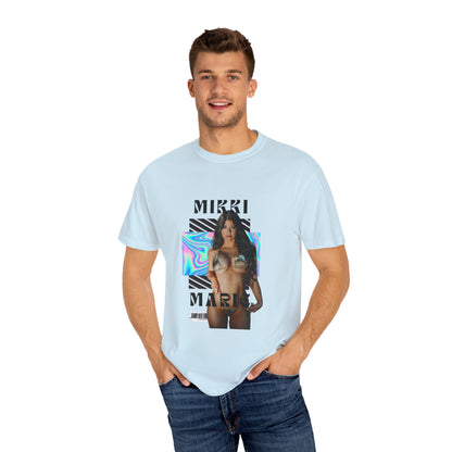 Mikki Marie Hologram Unisex Garment-Dyed T-shirt