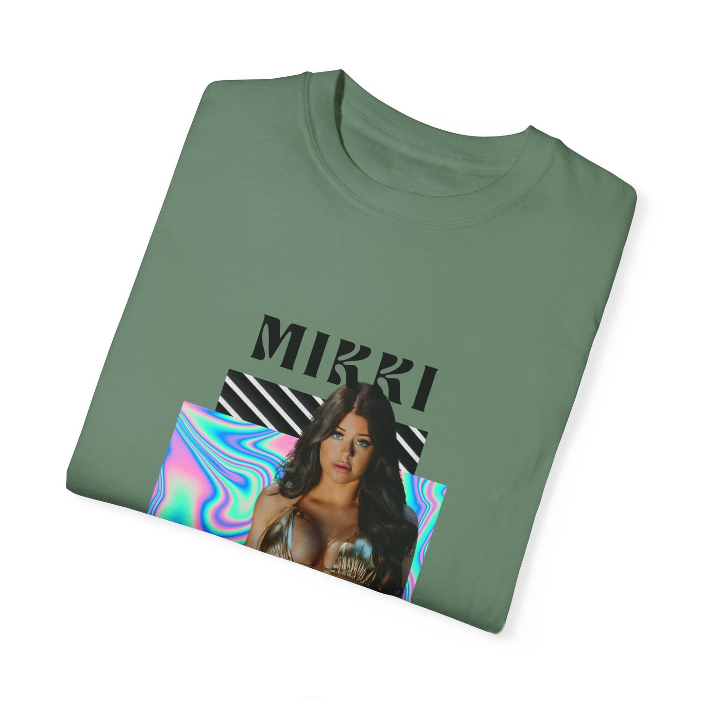 Mikki Marie Hologram Unisex Garment-Dyed T-shirt