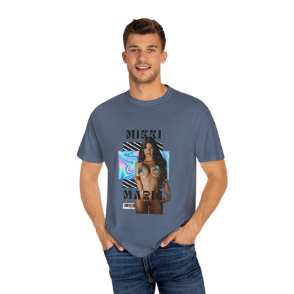 Mikki Marie Hologram Unisex Garment-Dyed T-shirt