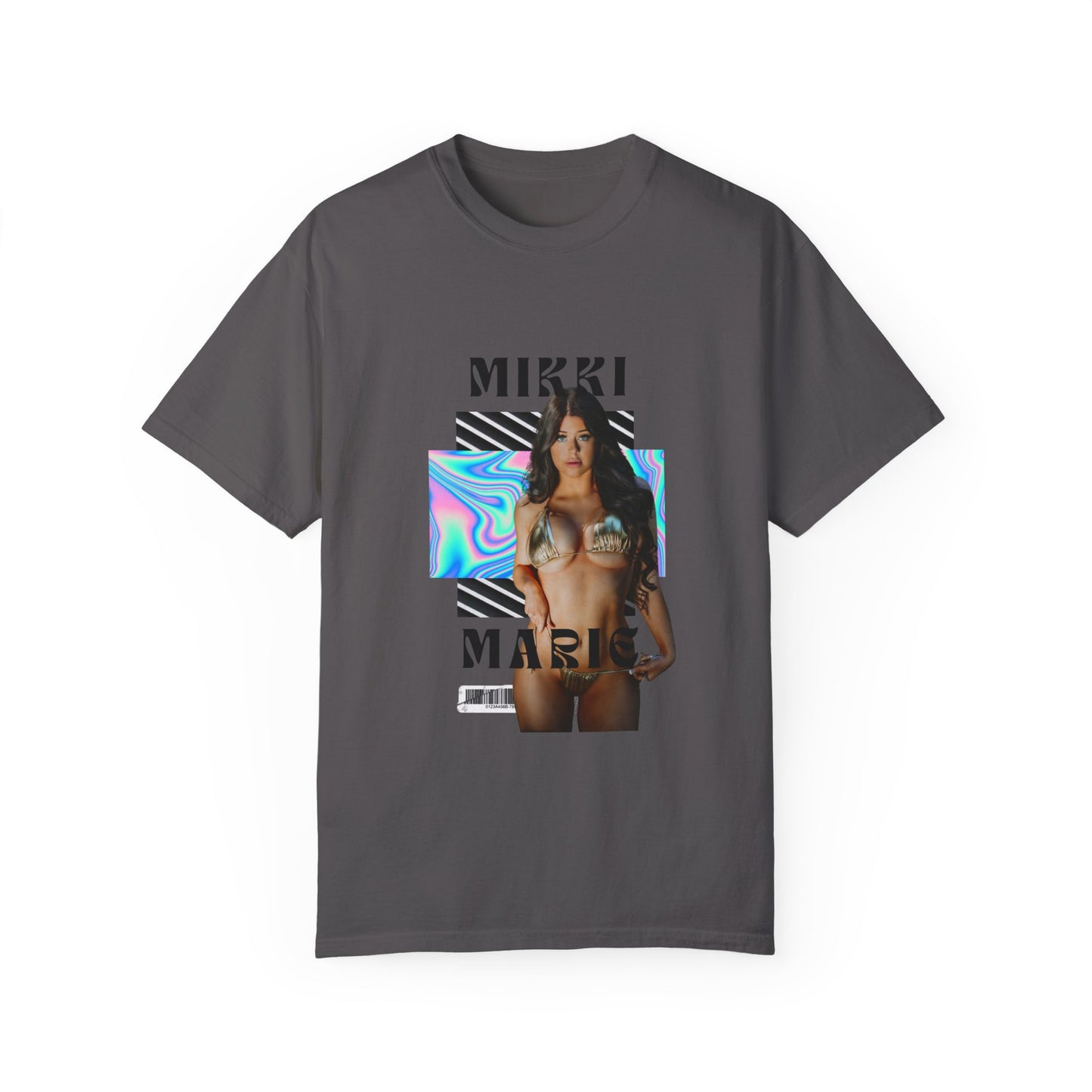 Mikki Marie Hologram Unisex Garment-Dyed T-shirt