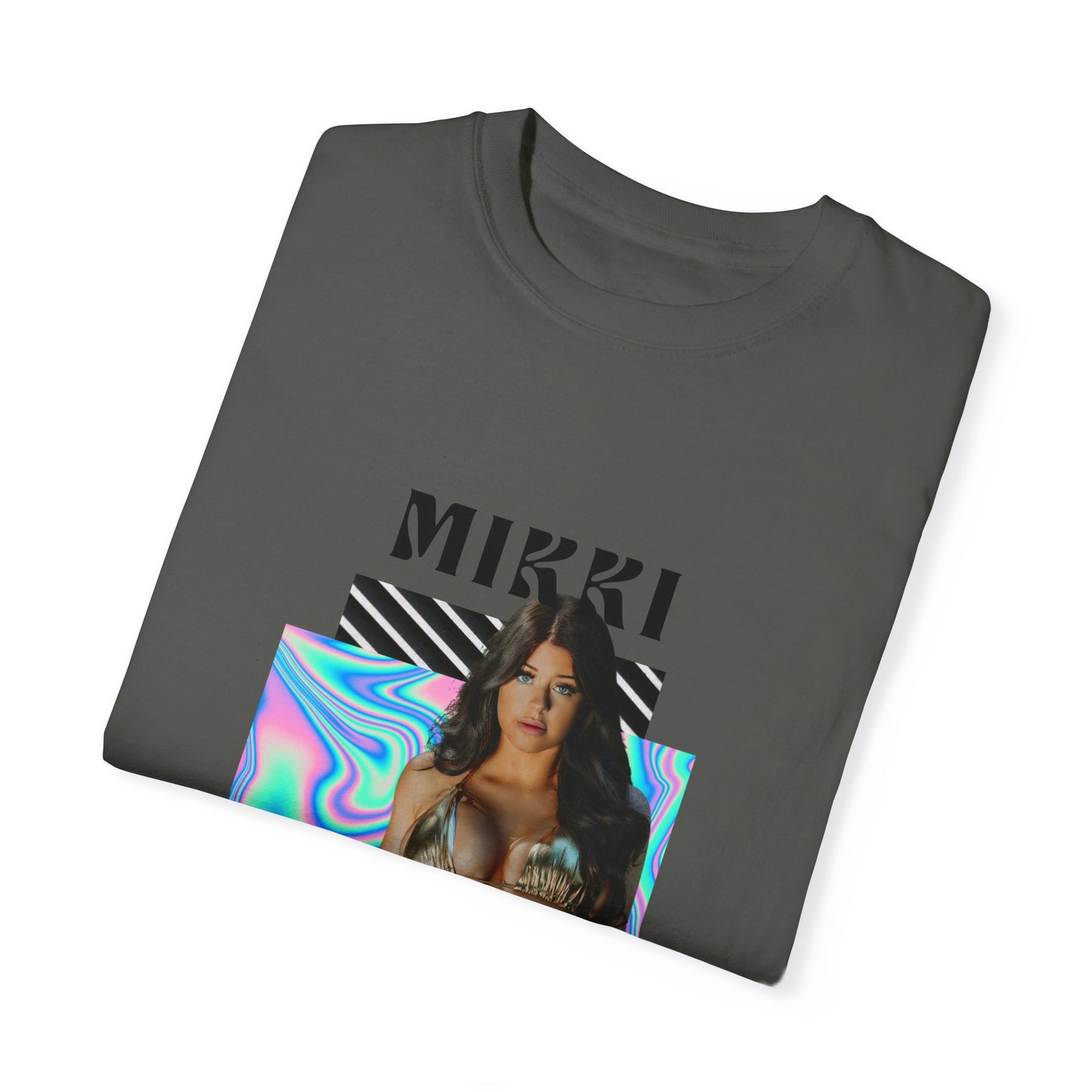 Mikki Marie Hologram Unisex Garment-Dyed T-shirt