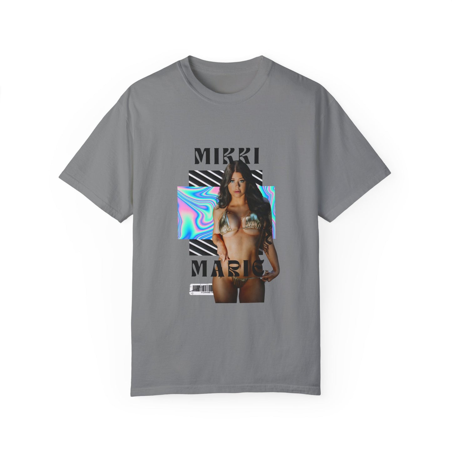 Mikki Marie Hologram Unisex Garment-Dyed T-shirt